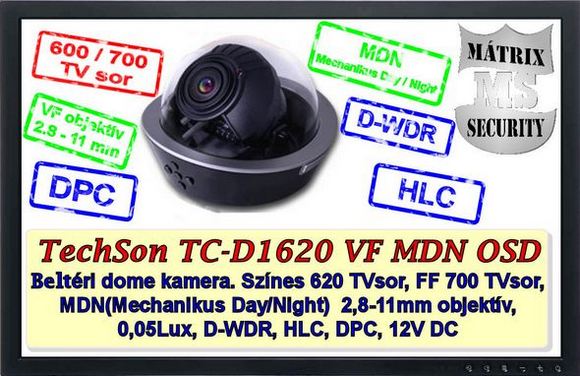 matrix monitor TC-D1620VFMDN OSD
