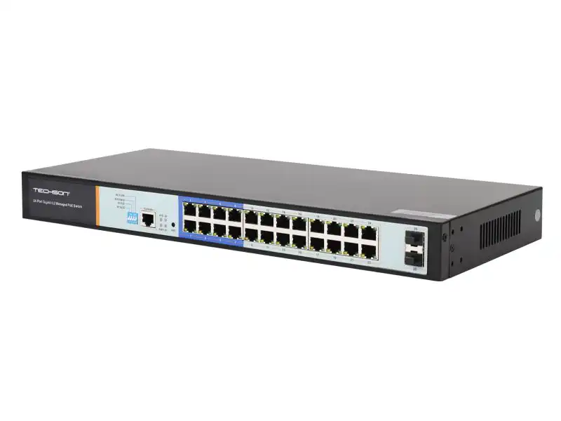 Techson TCS LGP24 2GS 26 portos PoE switch - Image 2